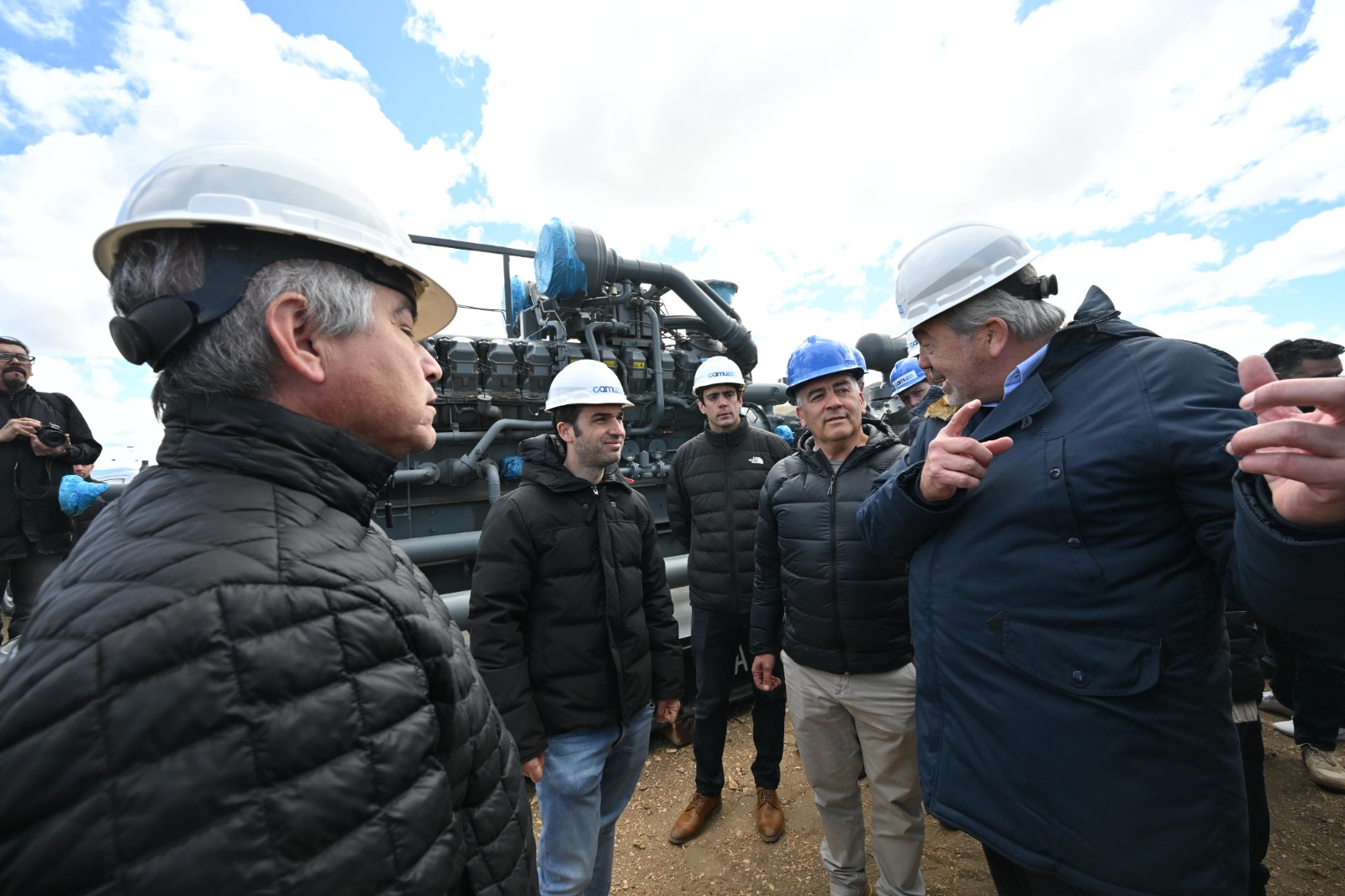Torres presentó la finalización de la interconexión del Gasoducto Cordillerano, que junto al inicio de la obra de las plantas compresoras brindará factibilidad de gas a 12 mil familias de Chubut, Río Negro y Neuquén